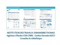 Data Sciences : Restitution travaux Ingénieur d'Etudes Gestion Données ILICO 2022/23 (CDD CNRS)