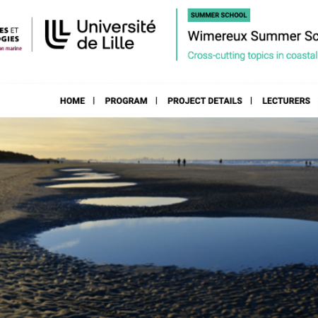 Wimereux Summer School « Cross-cutting topics in coastal ecology »